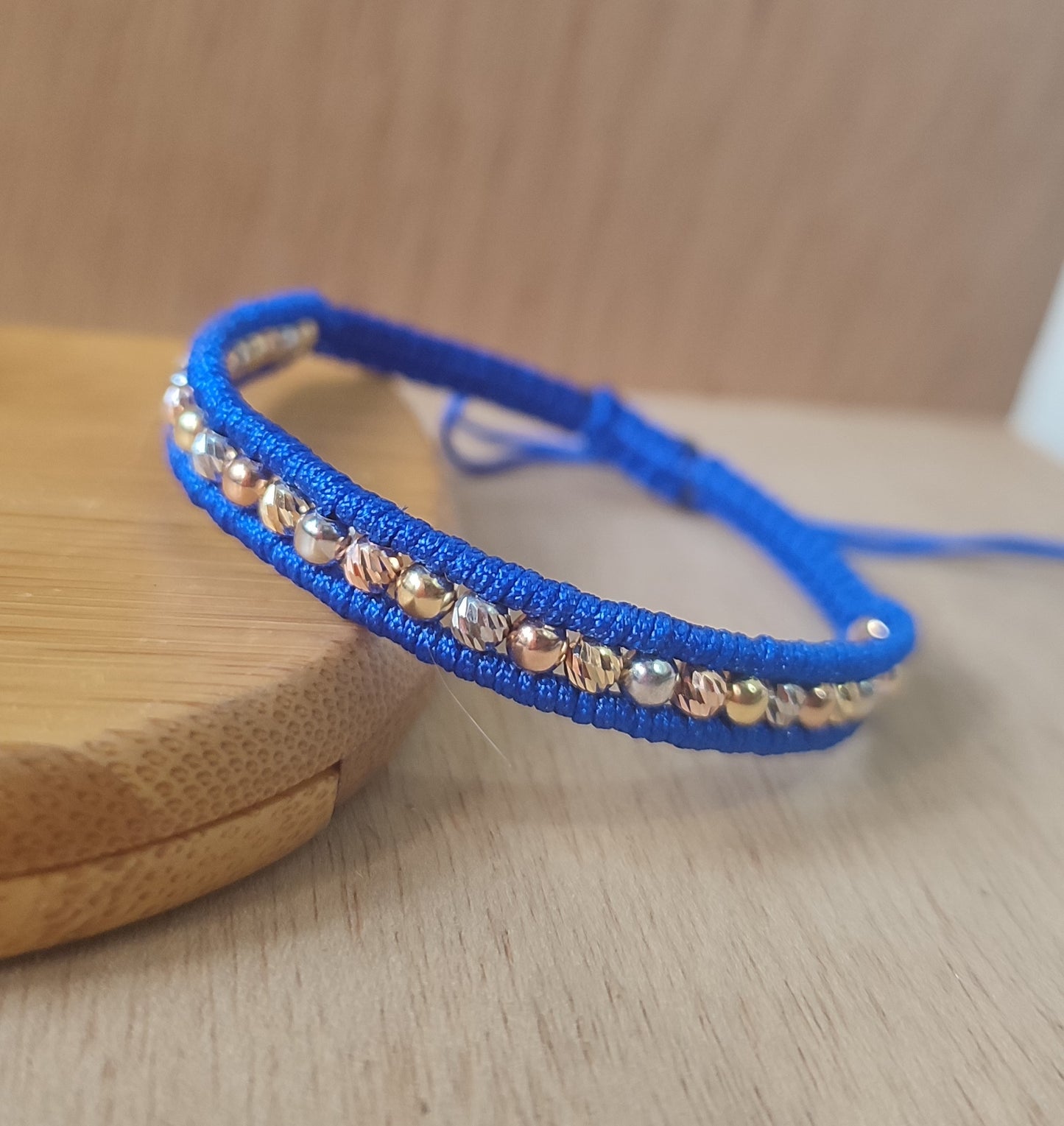 Pulsera tejido Berlín